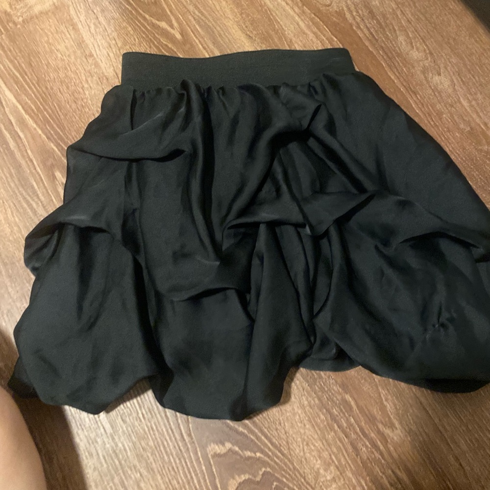 rutched skirt